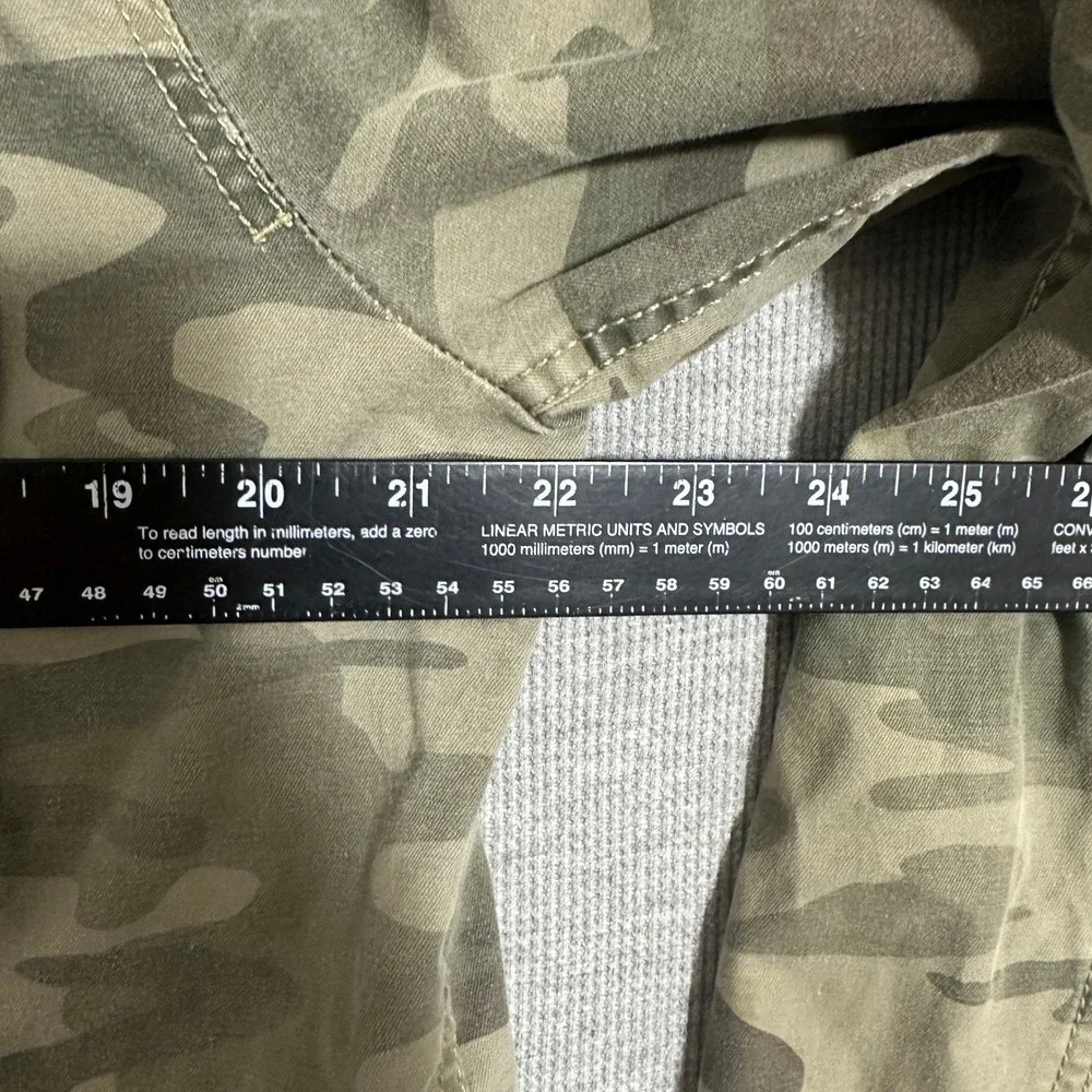 Lucky Brand Camo Field‎ Jacket Type L-54C Utility Stretch Green Mens Large